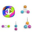 New Simple Dimple Fidget Toys Pack Antistress Brain Toys Stress Relief Hand Fidget Toy Set Kids Adults Educational Brinquedos