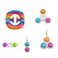 New Simple Dimple Fidget Toys Pack Antistress Brain Toys Stress Relief Hand Fidget Toy Set Kids Adults Educational Brinquedos
