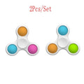 New Simple Dimple Fidget Toys Pack Antistress Brain Toys Stress Relief Hand Fidget Toy Set Kids Adults Educational Brinquedos