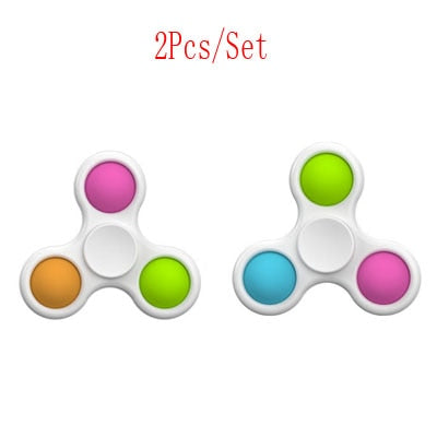 New Simple Dimple Fidget Toys Pack Antistress Brain Toys Stress Relief Hand Fidget Toy Set Kids Adults Educational Brinquedos