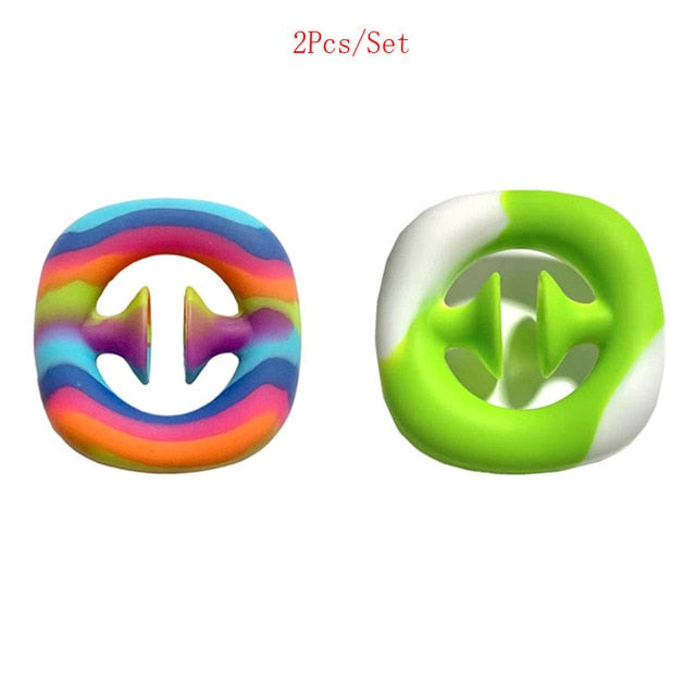 New Simple Dimple Fidget Toys Pack Antistress Brain Toys Stress Relief Hand Fidget Toy Set Kids Adults Educational Brinquedos