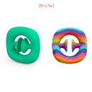 New Simple Dimple Fidget Toys Pack Antistress Brain Toys Stress Relief Hand Fidget Toy Set Kids Adults Educational Brinquedos