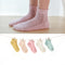 5Pairs/lot Baby Socks Summer Spring Thin Mesh Cotton Kids Socks Lovely Girls Lace Socks Colorful Children Socks