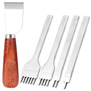 KAOBUY Professional Leather Craft Tools Kit Hand Sewing Stitching Punch Carving Work Saddle Set Accessories DIY Tool Set
