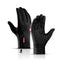 WorthWhile Winter Cycling Gloves Bicycle Warm Touchscreen Full Finger Gloves Waterproof Outdoor Bike Skiing Motorcycle Riding
