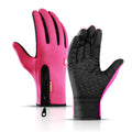 WorthWhile Winter Cycling Gloves Bicycle Warm Touchscreen Full Finger Gloves Waterproof Outdoor Bike Skiing Motorcycle Riding