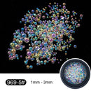 3D New nail decoration, three-dimensional half pearl, pearl,, decoration DIY beauty and nail products, DIY, various sizes