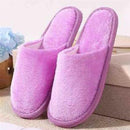 Soft Plush Cotton Cute Slippers Shoes Couple Unisex Non-Slip Floor Indoor Home Furry Slippers Women Shoes For Bedroom