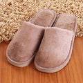 Soft Plush Cotton Cute Slippers Shoes Couple Unisex Non-Slip Floor Indoor Home Furry Slippers Women Shoes For Bedroom