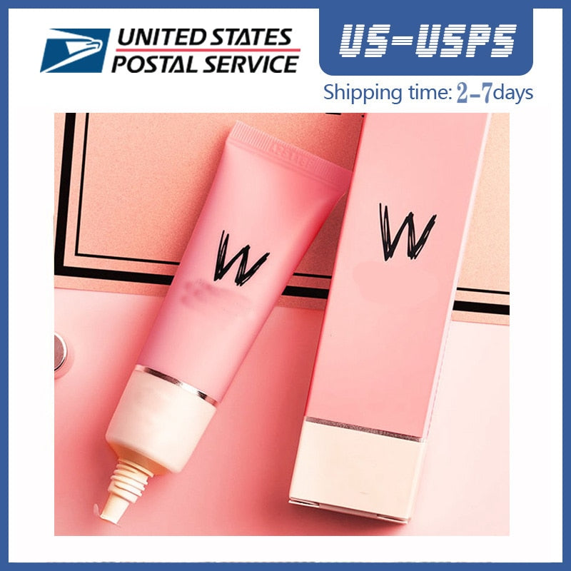 W-Airfit Pore Concealer Primer Cream Foundation Oil Control Base Makeup Pores Invisible Smooth Korea Skin Care Cosmetic FaceMask
