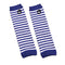 Women Fashion Lady Striped Elbow Gloves Warmer Knitted Long Fingerless Gloves Elbow Mittens Christmas Accessories Gift