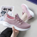 Mesh Sneakers Female Students 2021 Spring Summer New Women's Shoes Korean Fashion Running White Shoe Breathable Mesh Shoes PDD17