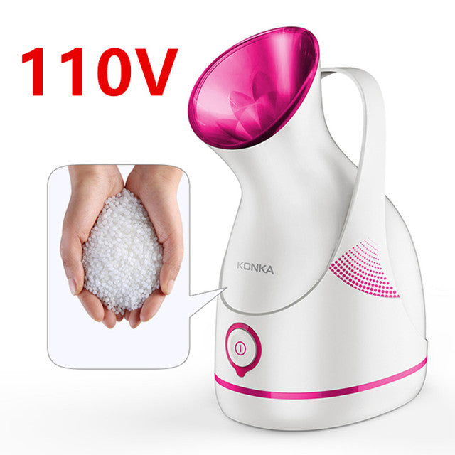 KONKA Facial steamer Large-capacity water tank 100ml Gentle and Deap cleaning face steamer Electric spa face steamer Whitening