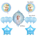 elsa Disney Frozen princess helium balloons 32inch number Baby shower girl foil globos birthday party decorations kids toys