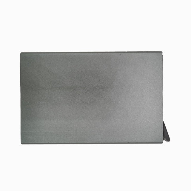Anti-theft ID Credit Card Holder Porte Carte Thin Aluminium Metal Wallets Pocket Case Bank Women Men Credit Card Box