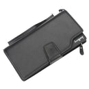 Men Long Wallet Clutch Bag Credit Card Holder Purses Carteira Masculina Carteras Billetera Hombre Leather Money Portfe Carte