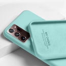 Soft Liquid Silicone Case For Samsung Galaxy A51 A71 A50 S20 Ultra S10 Plus S10e Note 20 10 Lite S9 S21 FE A32 A52 A72 M51 A21S
