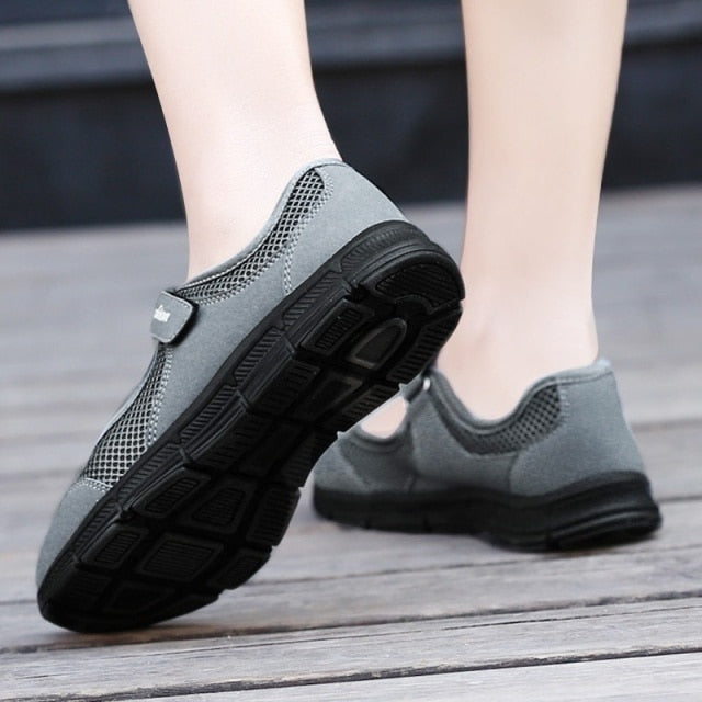 Womens Fashion Casual Running Shoes Women Sneakers Weave Mesh Fabric Comfortable Flats Shoes Zapatos De Mujer Shoes