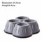 4Pcs Anti Vibration Feet Pads Rubber Legs Slipstop Silent Skid Raiser Mat For Washing Machine Support Dampers Stand Accessories