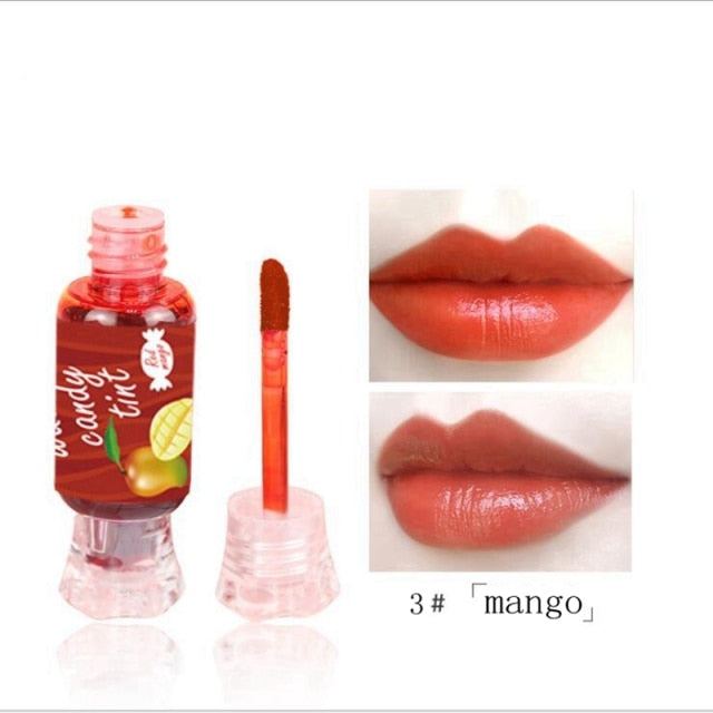 KAN 5 Colors Long Lasting Lipgloss Waterproof Candy Dyeing Lip Tint  Lovely Sweetly Flavor Liquid Lipstick