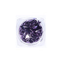 Gold Silver Aluminum Nail Foil Glitter Sequins Nails Art Irregular Flakes Polish Manicure Design Stickers Decorative Accessories