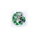 Gold Silver Aluminum Nail Foil Glitter Sequins Nails Art Irregular Flakes Polish Manicure Design Stickers Decorative Accessories