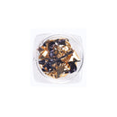 Gold Silver Aluminum Nail Foil Glitter Sequins Nails Art Irregular Flakes Polish Manicure Design Stickers Decorative Accessories