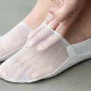 Jeseca Summer Mesh Breathable Men's No Show Socks Business Male Invisible Silicone Non-slip Sock Slippers Seamless Boat Sock Sox