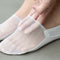 Jeseca Summer Mesh Breathable Men's No Show Socks Business Male Invisible Silicone Non-slip Sock Slippers Seamless Boat Sock Sox