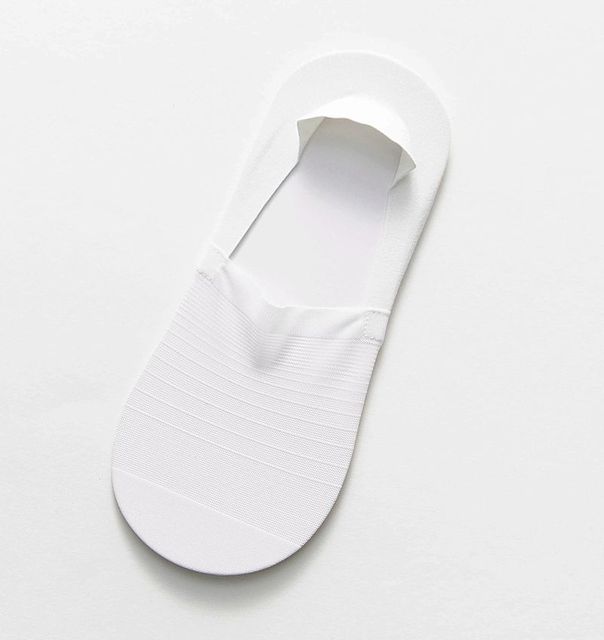 Jeseca Summer Mesh Breathable Men's No Show Socks Business Male Invisible Silicone Non-slip Sock Slippers Seamless Boat Sock Sox