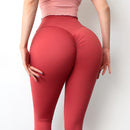 CHRLEISURE Push Up Sports Leggings For Women Seamless Yoga Pants Scrunch Butt Elastic Skinny Stretchy Running Tight Gym Workout