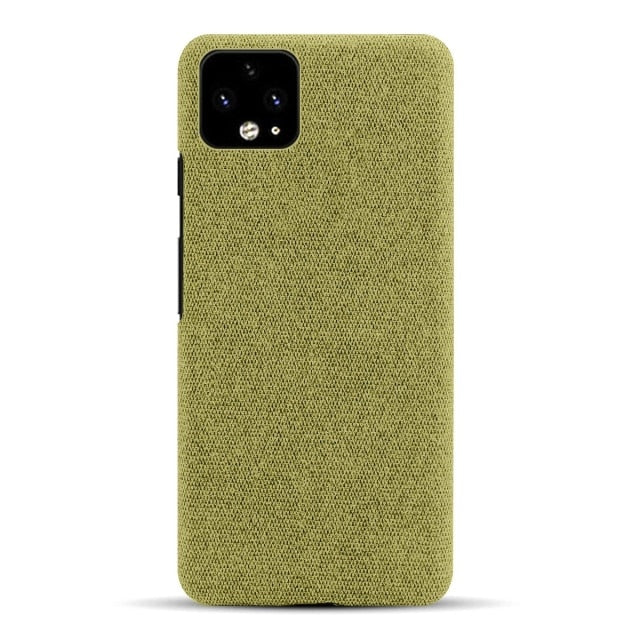 for Goolgle Pixel 4a 4 4XL 3A 3XL XL 2 3 Fabric + PC Febric Antiskid Case Cloth Texture Fit Cover Coque for Pixel 5 5a 5g fundas
