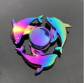 Rainbow Metal Finger Spinner R118 Bearing Spinner Toy Adult Toys for Children Raytheon Mushroom 60-65mm Fidget Spinner 2019