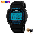 SKMEI Digital Men's Watches Chrono Alarm Calendar Sport Wrist Watch 5Bar Waterproof Male Electronic Clock relogio masculino 1134