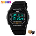 SKMEI Digital Men's Watches Chrono Alarm Calendar Sport Wrist Watch 5Bar Waterproof Male Electronic Clock relogio masculino 1134