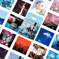 46Pcs/box Natural Scenary Stickers Creative Cute Mint Diary Journal Decoration Stationery Flakes Scrapbooking DIY Stickers
