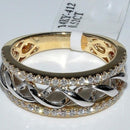 FDLK   Women Luxury Alloy Finger Band Inlaid Ring Jewelry Gift