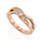 FDLK   Women Luxury Alloy Finger Band Inlaid Ring Jewelry Gift