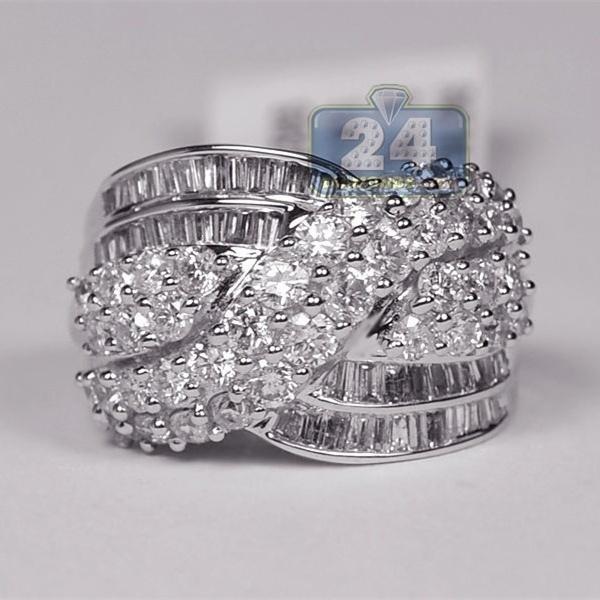 FDLK   Women Luxury Alloy Finger Band Inlaid Ring Jewelry Gift