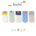 5 Pairs/Lot Children Cotton Socks Boy Girl Baby Infant Ultrathin Fashion Breathable Solid Mesh Socks For Summer 1-12T Teens Kids