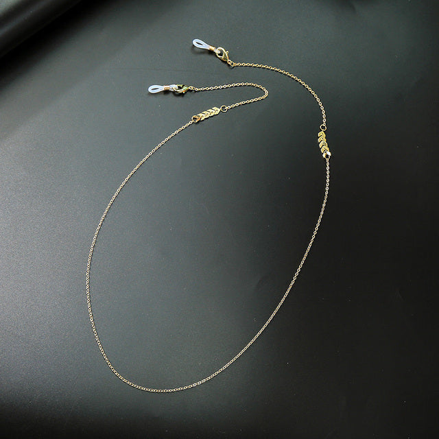 kissme Silver Color Sunglasses Masking Chains For Women Delicate Crystal Eyeglasses Chains 2021 New Fashion Jewelry Wholesale