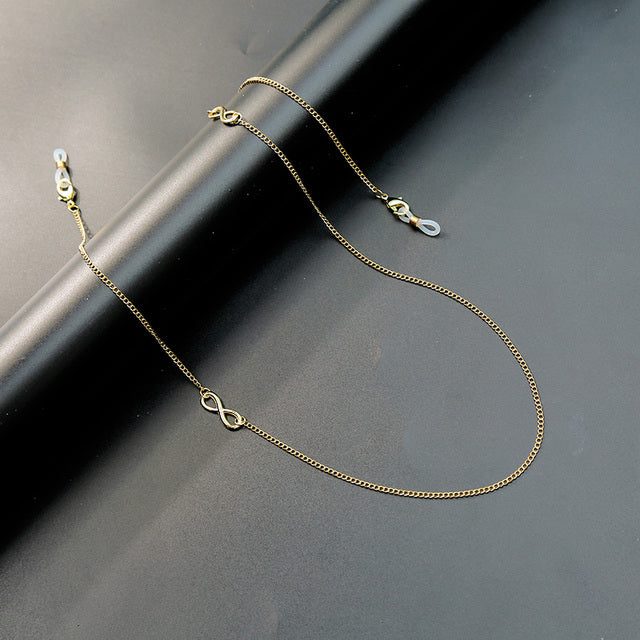 kissme Silver Color Sunglasses Masking Chains For Women Delicate Crystal Eyeglasses Chains 2021 New Fashion Jewelry Wholesale