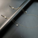 kissme Silver Color Sunglasses Masking Chains For Women Delicate Crystal Eyeglasses Chains 2021 New Fashion Jewelry Wholesale