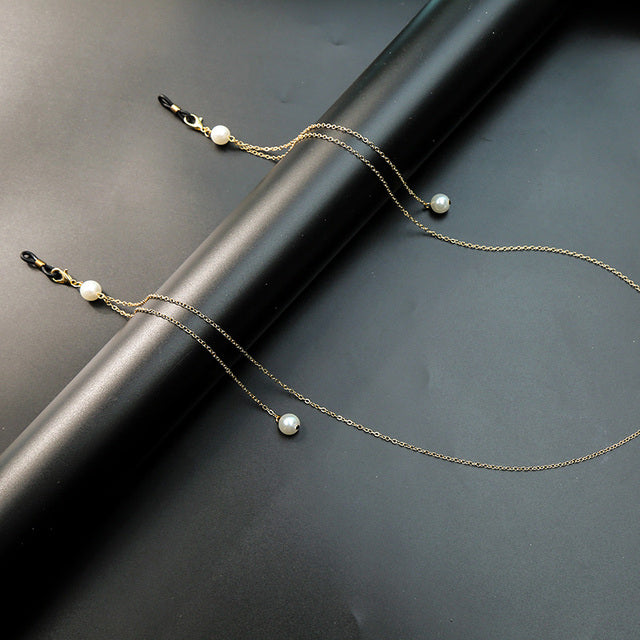 kissme Silver Color Sunglasses Masking Chains For Women Delicate Crystal Eyeglasses Chains 2021 New Fashion Jewelry Wholesale