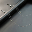 kissme Silver Color Sunglasses Masking Chains For Women Delicate Crystal Eyeglasses Chains 2021 New Fashion Jewelry Wholesale