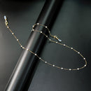 kissme Silver Color Sunglasses Masking Chains For Women Delicate Crystal Eyeglasses Chains 2021 New Fashion Jewelry Wholesale