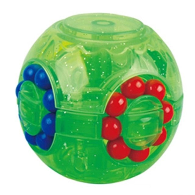 1PC Anti-Stress Rotating Magic Bean Cube Fingertip Fidget Adults Kids Stress Relief Toy Funny Educational Breakthrough Game