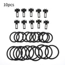 10Pcs/Bag Plastic Fishing Hook Keeper for Fishing Rod Pole Fishing Lures Bait Safety Holder Chub Carp Easy-Fishing Tackle Hooks