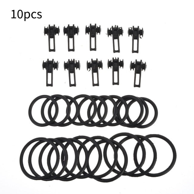 10Pcs/Bag Plastic Fishing Hook Keeper for Fishing Rod Pole Fishing Lures Bait Safety Holder Chub Carp Easy-Fishing Tackle Hooks