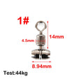 10pcs Fishing Swivels 3-way Stainless Steel Fishing Connector Rolling Bearing Swivel Hook for Carp Tackle Accessories tool
